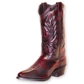  Abilene Mens Dress Western Boots With Laced Accents